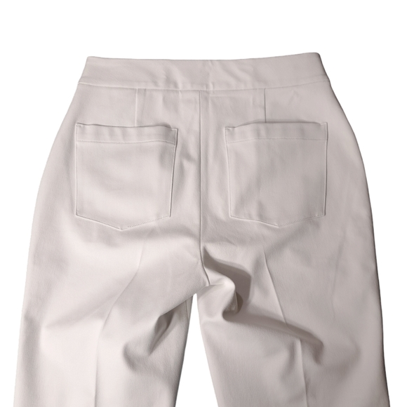 SPANX Women's Slim Straight Pants in Classic White Size L 20372R Grey Linings - Picture 14 of 16